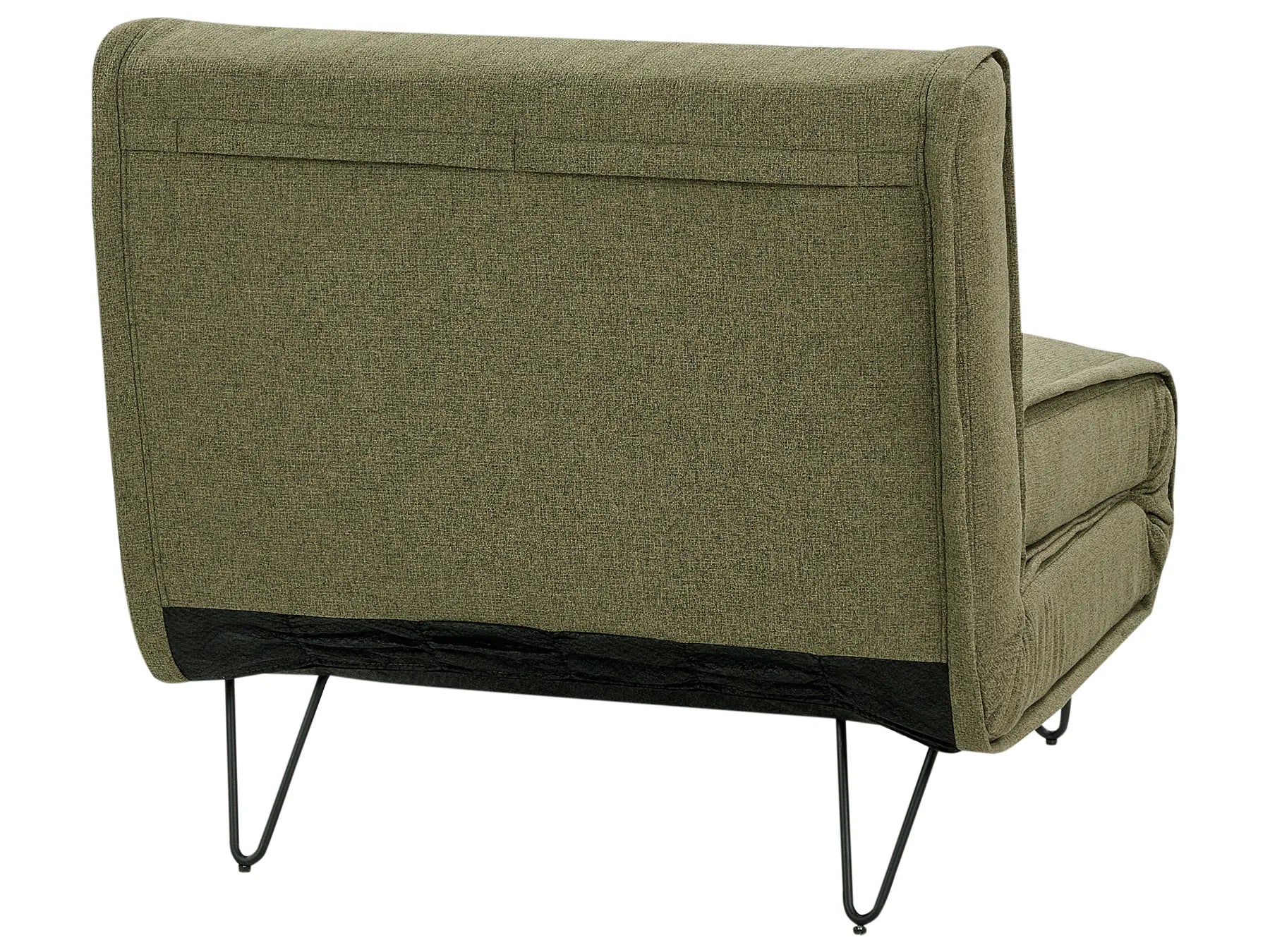 Living Room Set 3 Seater VESTFOLD Fabric Olive Green