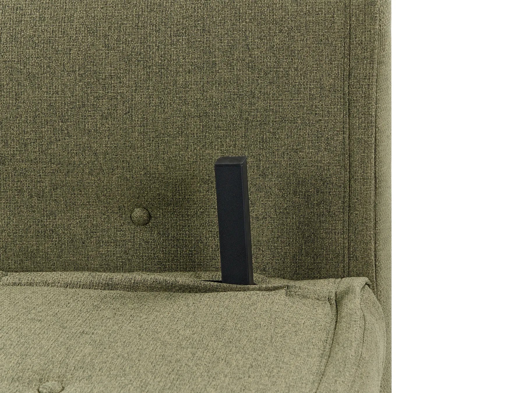 Living Room Set 3 Seater VESTFOLD Fabric Olive Green