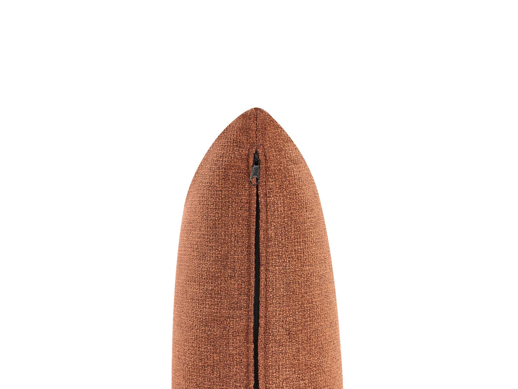 Sofa Bed 2 Seater VESTFOLD Fabric Orange