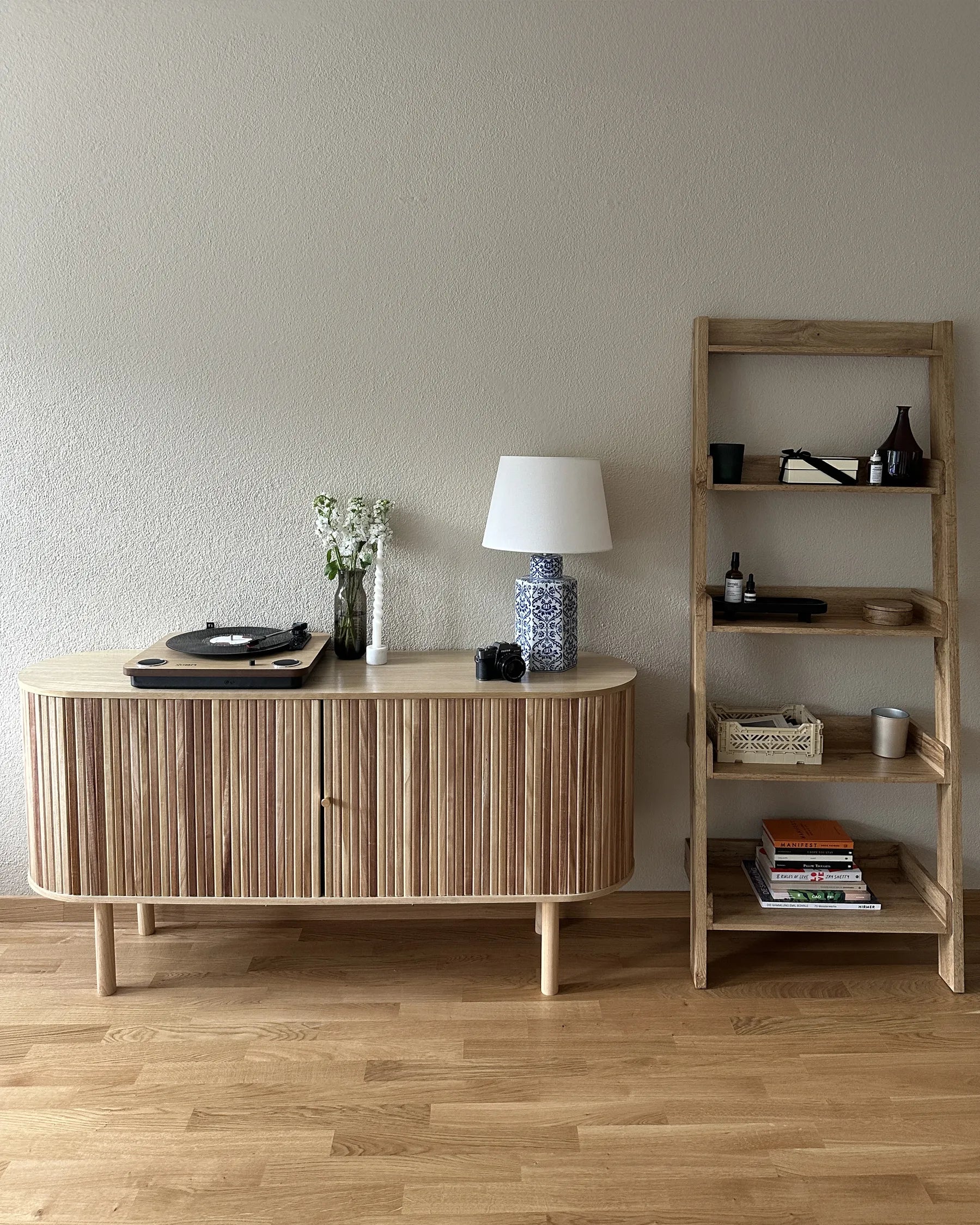 Cabinet MANARA Paulownia Wood Light Brown