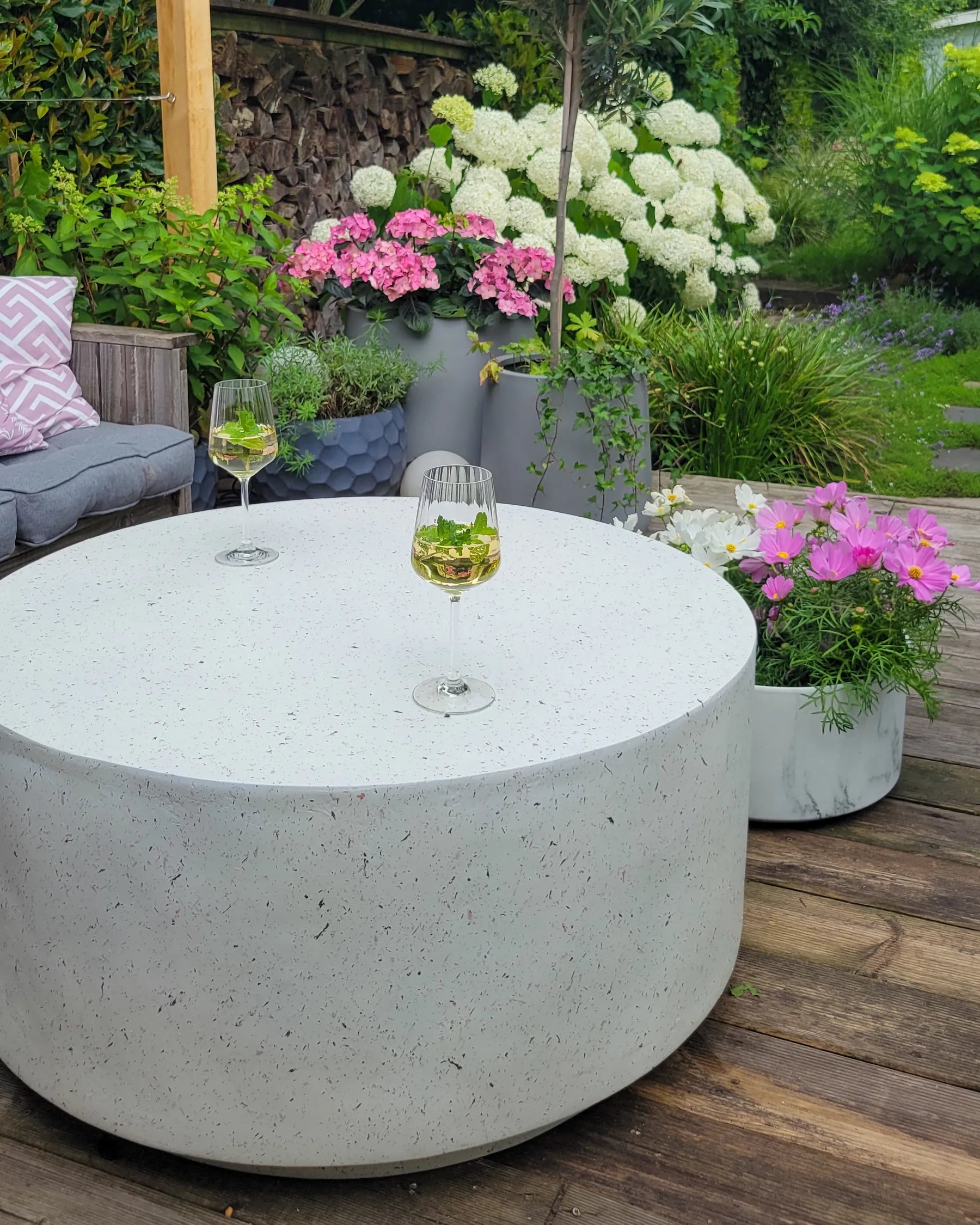 Coffee Table TREZZO White Terrazzo