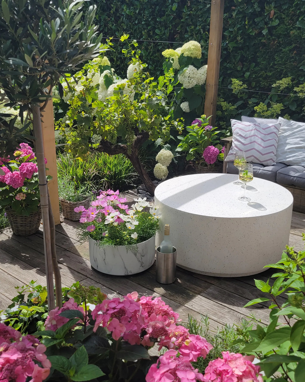 Coffee Table TREZZO White Terrazzo