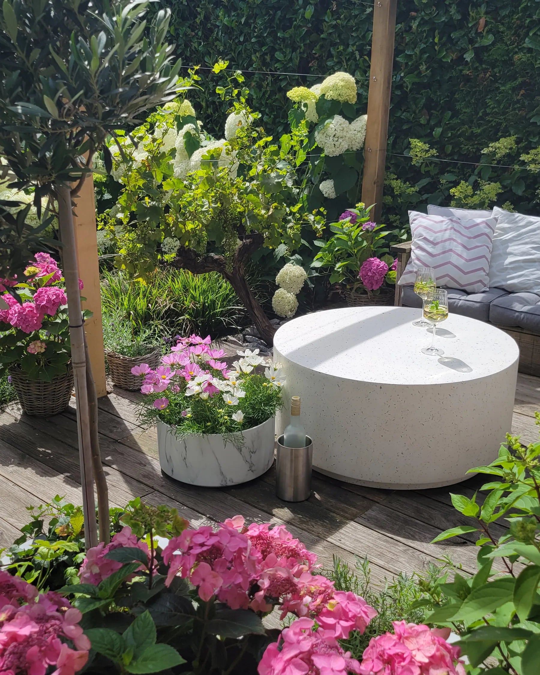 Coffee Table TREZZO White Terrazzo