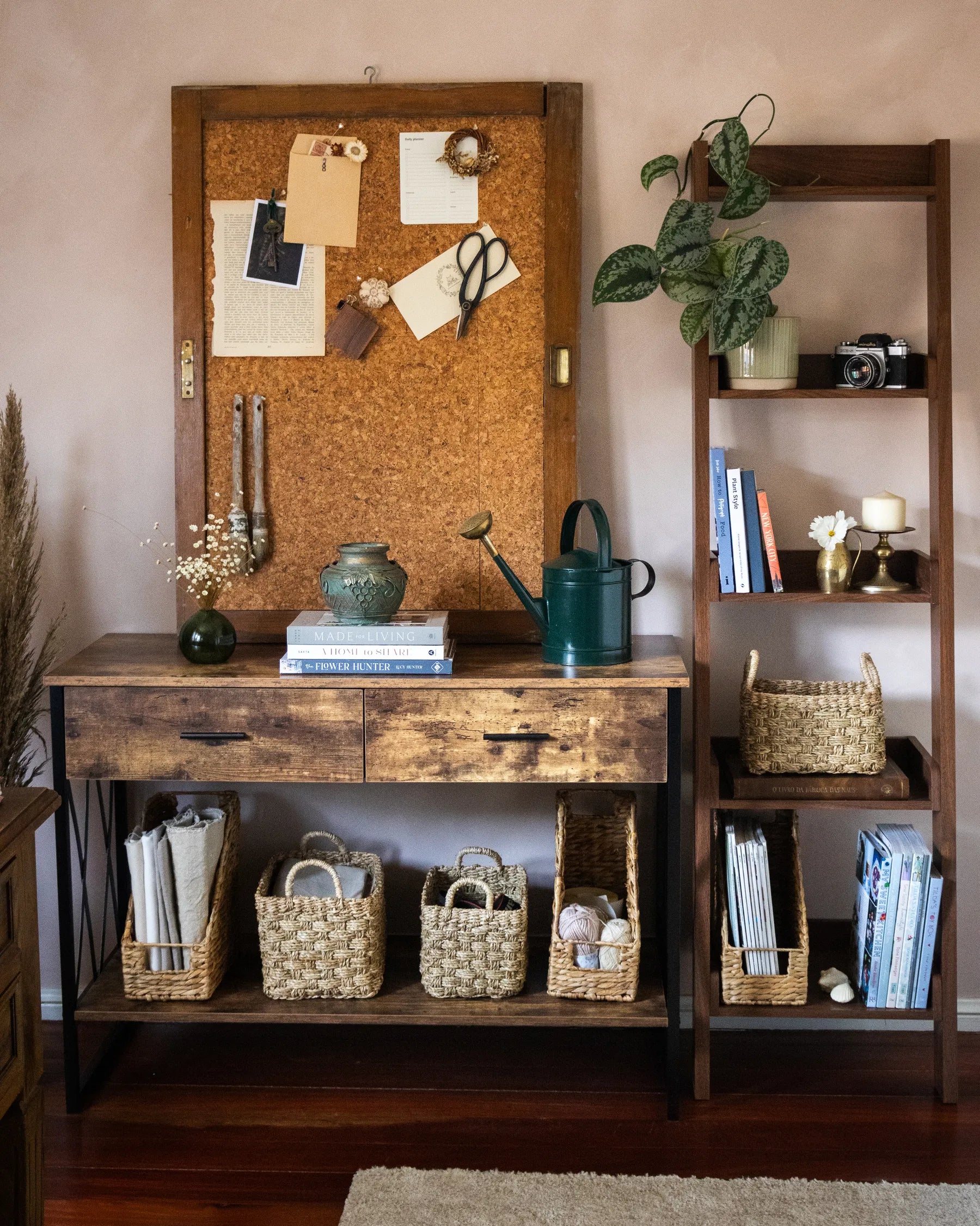 Console Table AYDEN Dark Brown