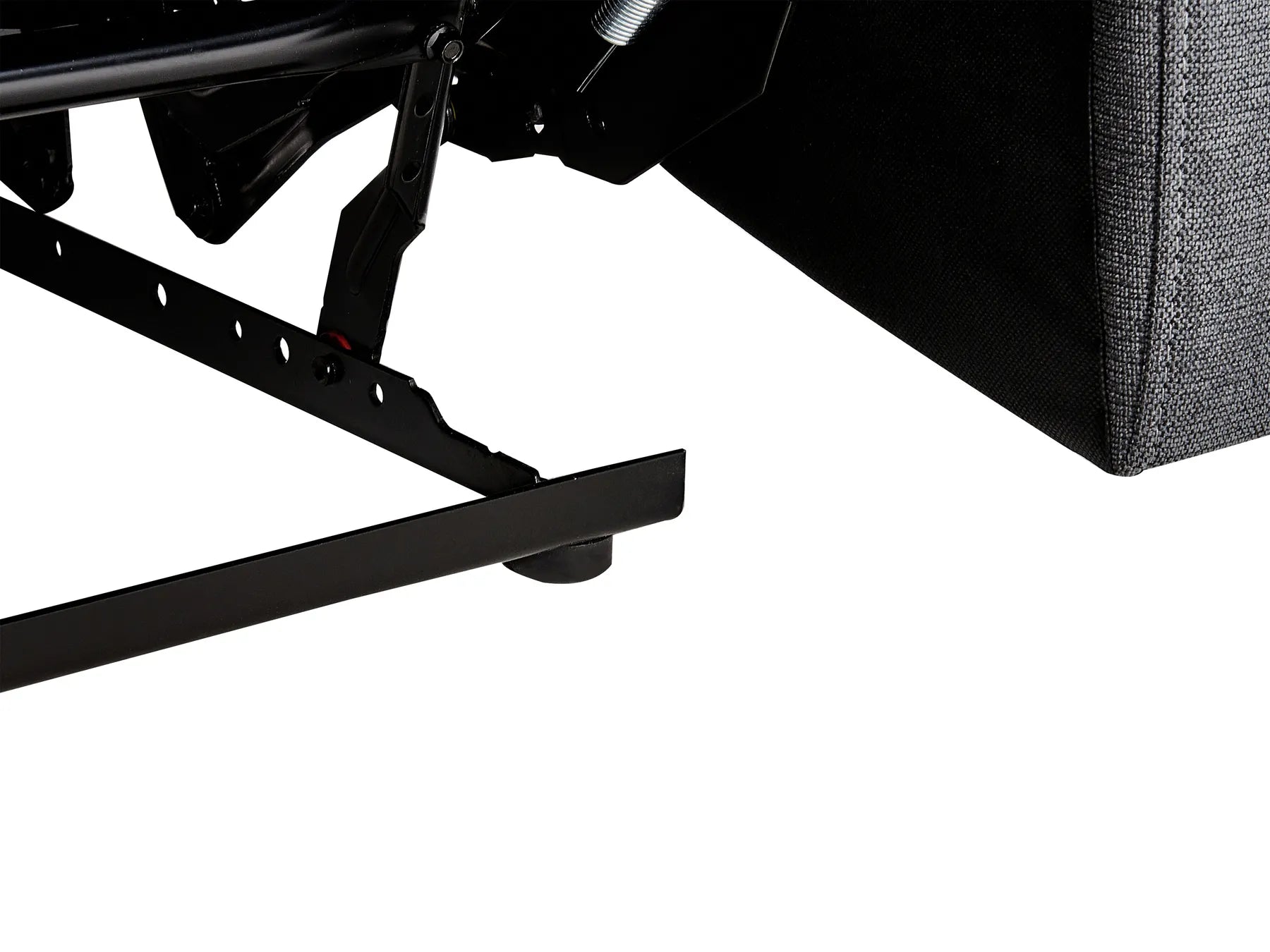 Manual Recliner Sofa 3 Seater BERGEN II Fabric Dark Grey