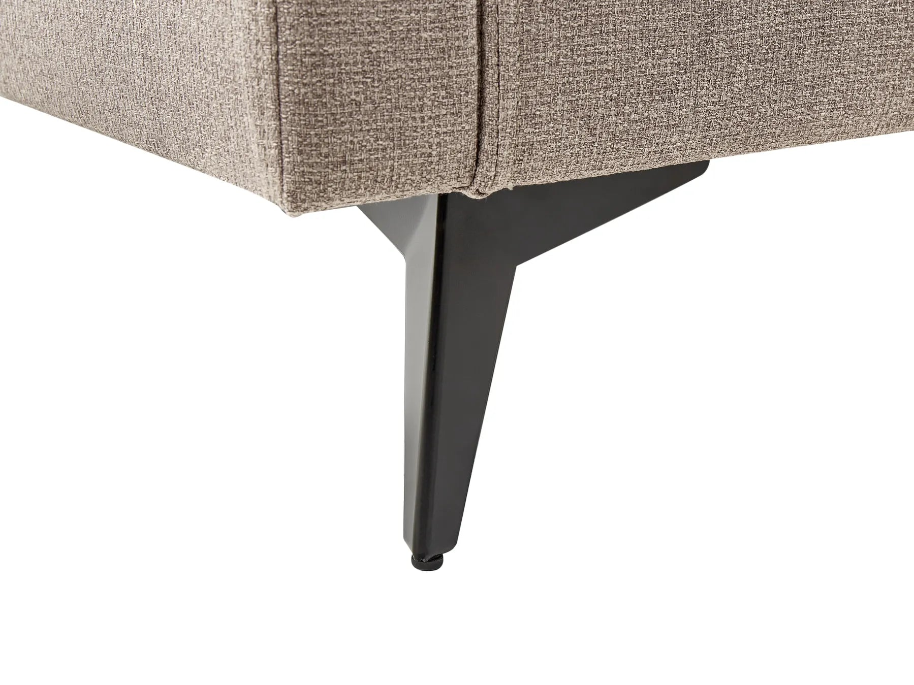 Sofa 3 Seater MALA Fabric Light Brown