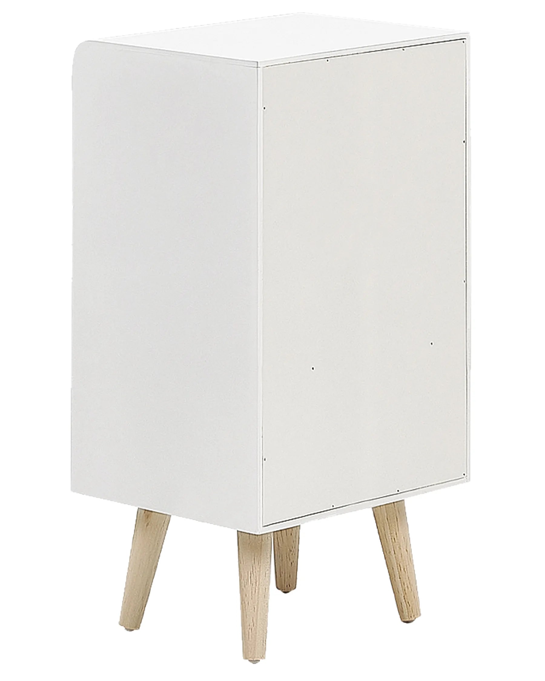 1 Drawer Bedside Table NESIKA White