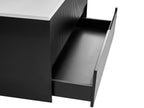 Wall Mounted Vanity Unit QUINTELA 80 cm Black