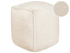 Pouffe ALIPUR Boucle Light Beige