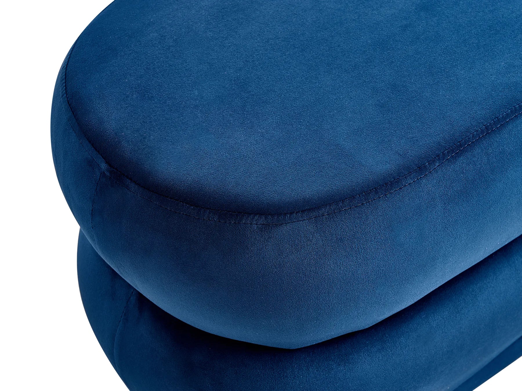 Bench ELLENDALE Velvet Navy Blue