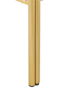 Console Table LOVELL Tempered Glass Gold