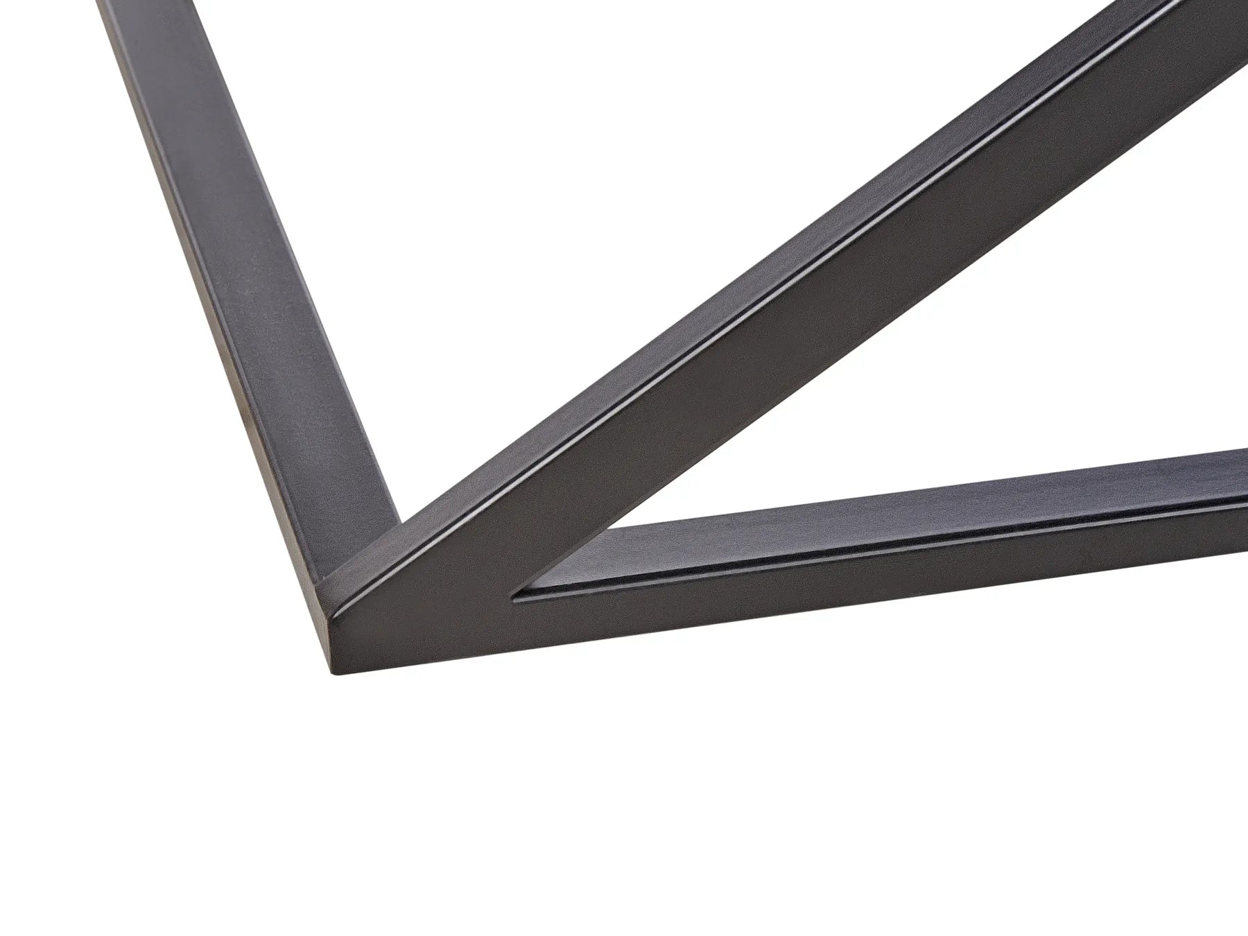 Footstool MURDO Faux Leather Orange