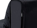 Single Sofa Bed VESTFOLD Velvet Black