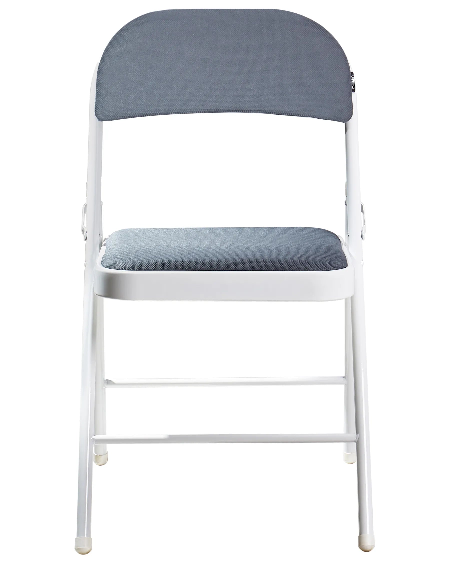 Set of 4 Folding Chairs SPARKS Dark Grey