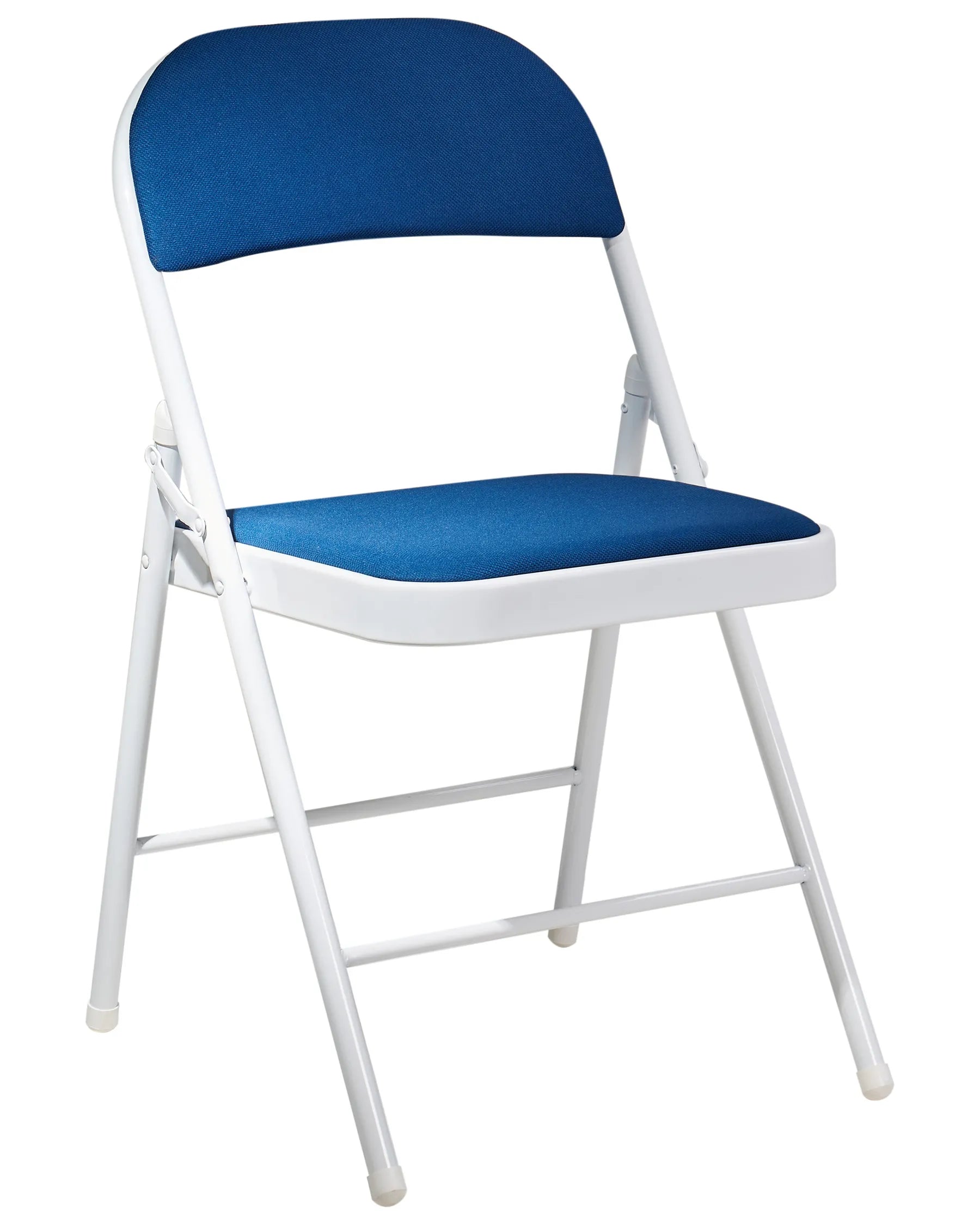Set of 4 Folding Chairs SPARKS Blue