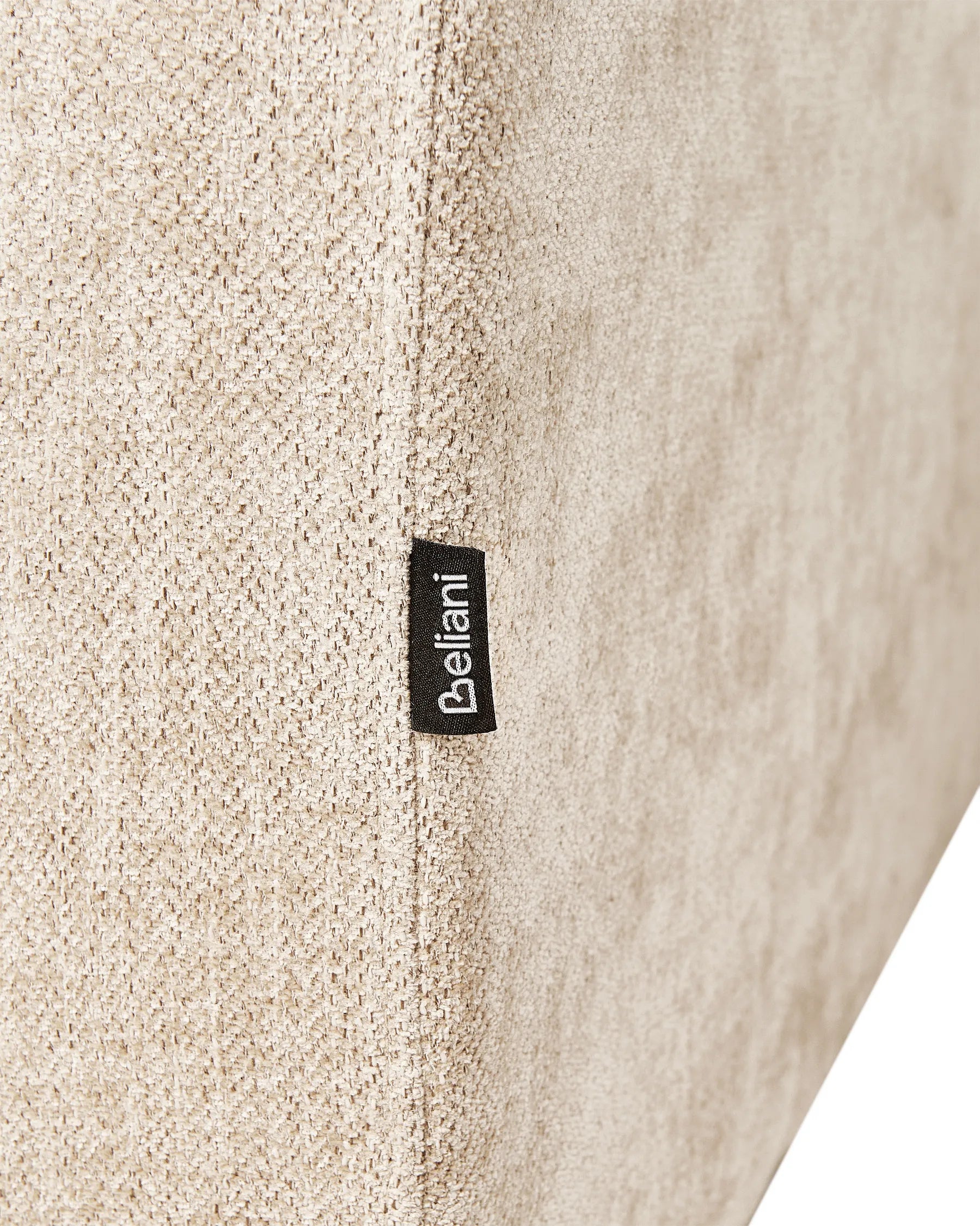 Recliner Chair SOMERO With Footrest Fabric Beige