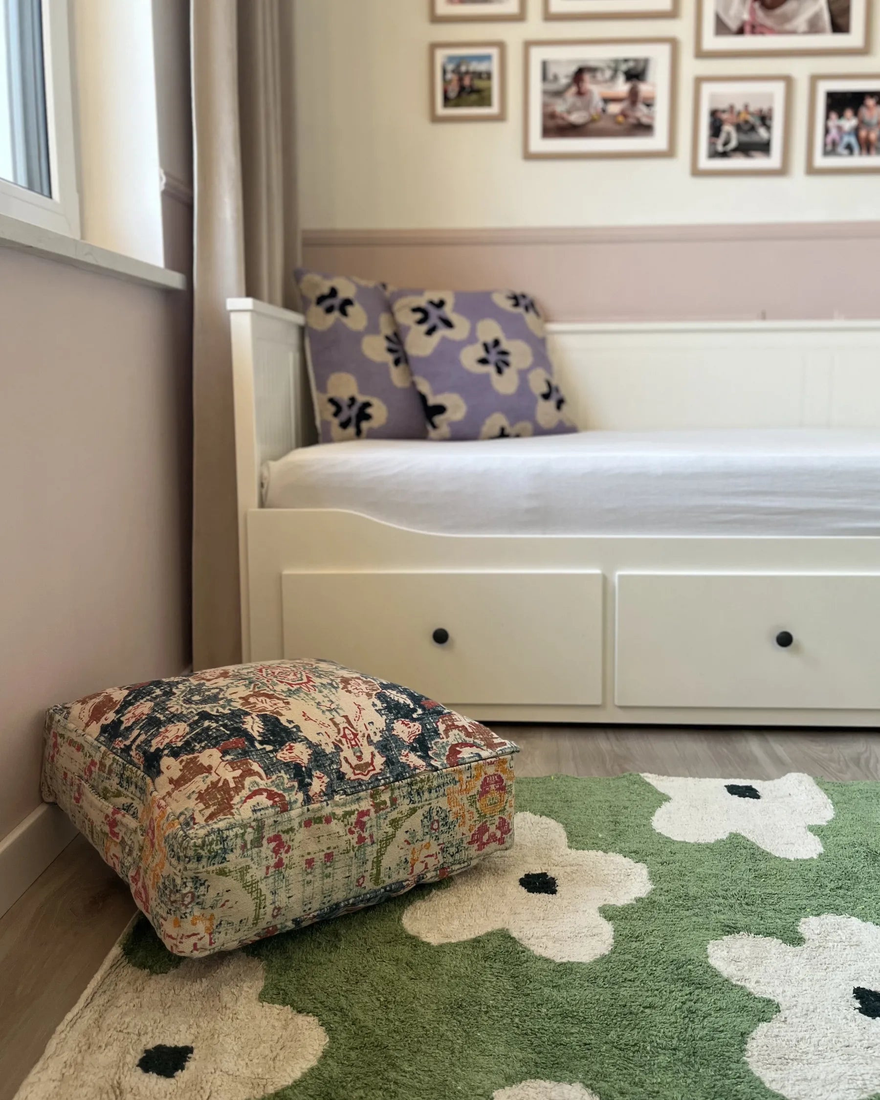 Pouffe OUED Cotton Multicolour