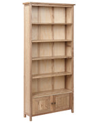 Bookcase SALTON Sassafras Wood 179 cm Brown