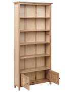 Bookcase SALTON Sassafras Wood 179 cm Brown