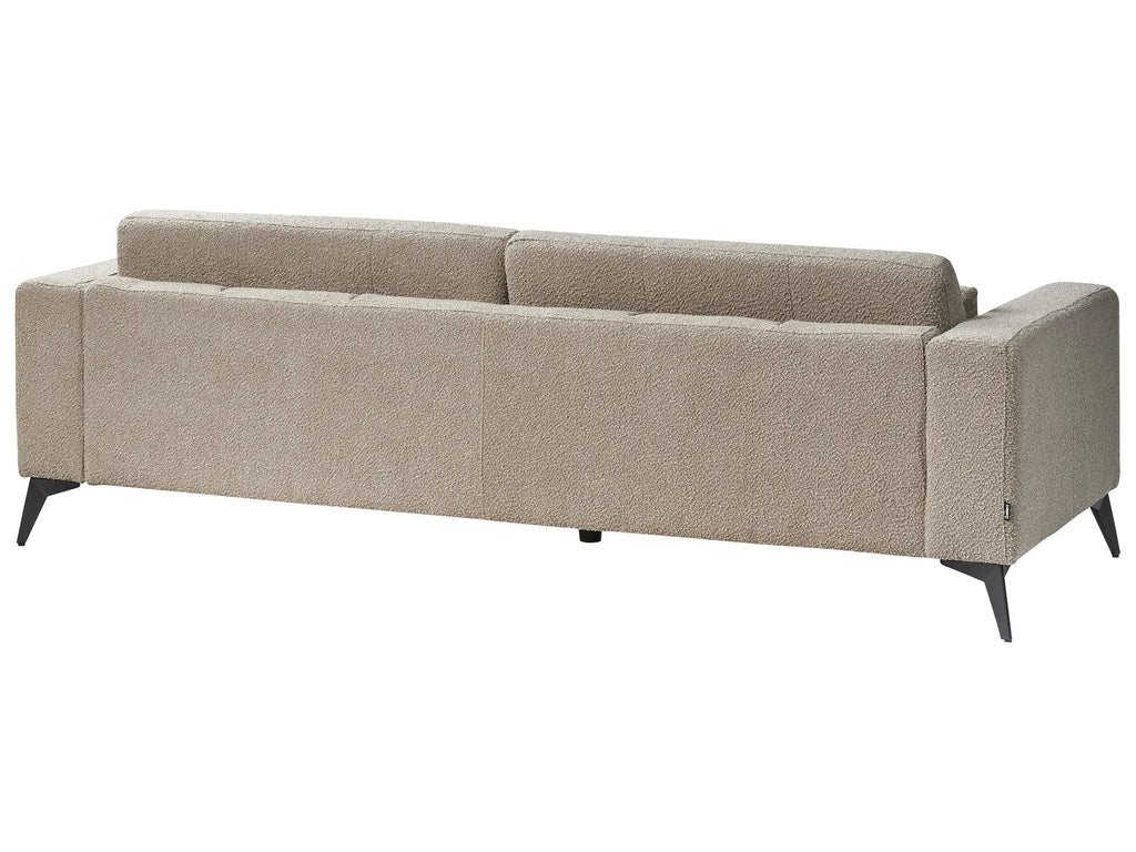 Sofa 3 Seater ANGE Boucle Taupe