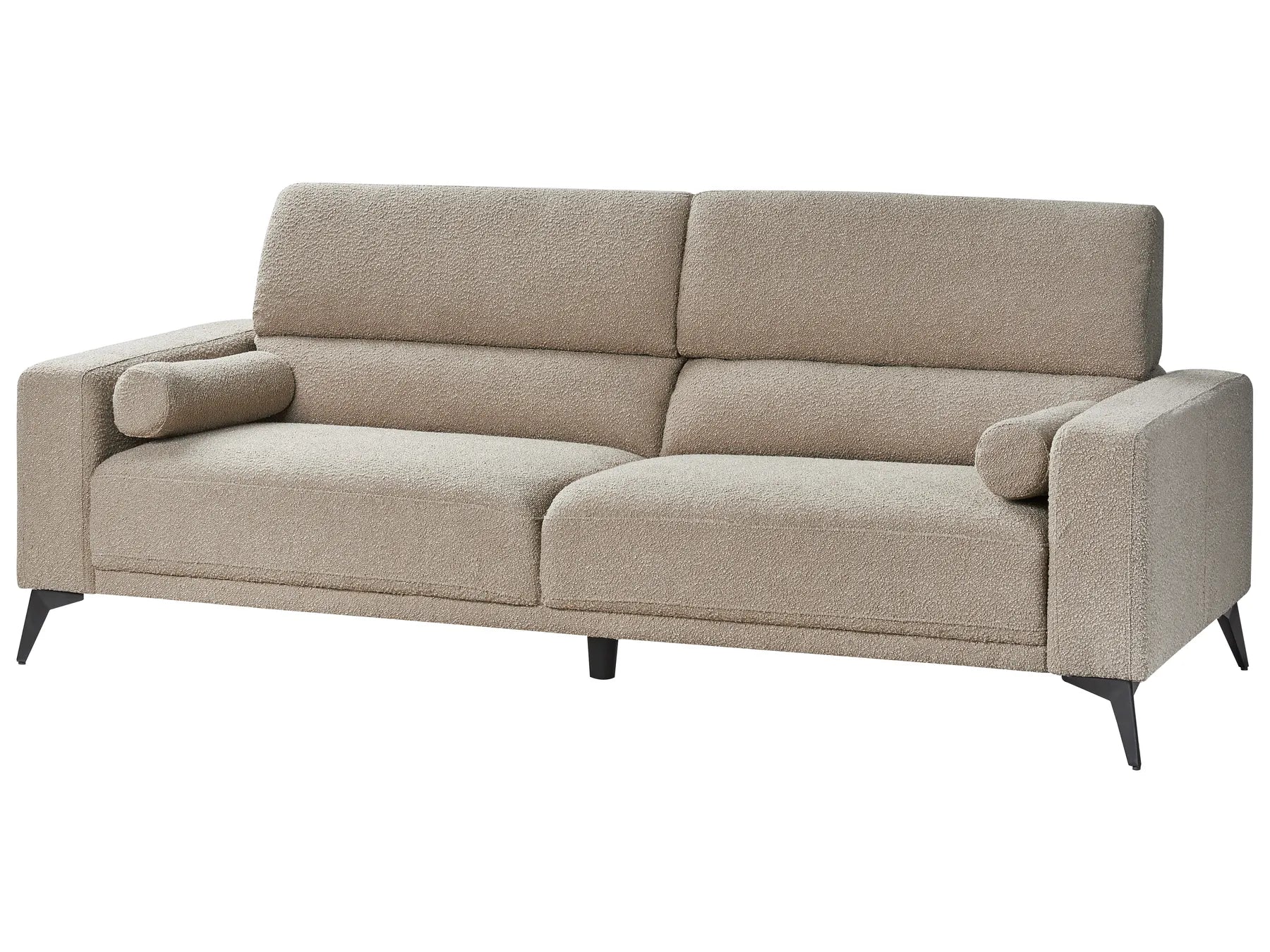 Sofa 3 Seater ANGE Boucle Taupe