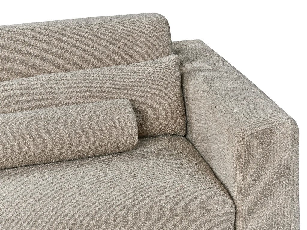 Sofa 3 Seater ANGE Boucle Taupe
