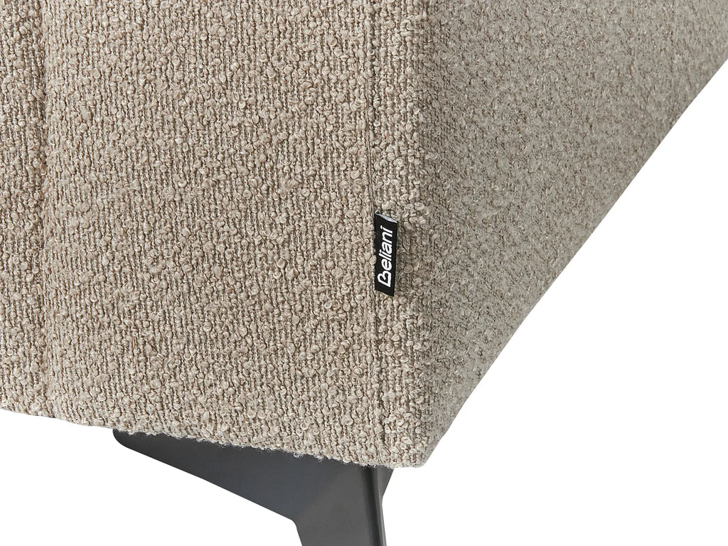 Sofa 3 Seater ANGE Boucle Taupe