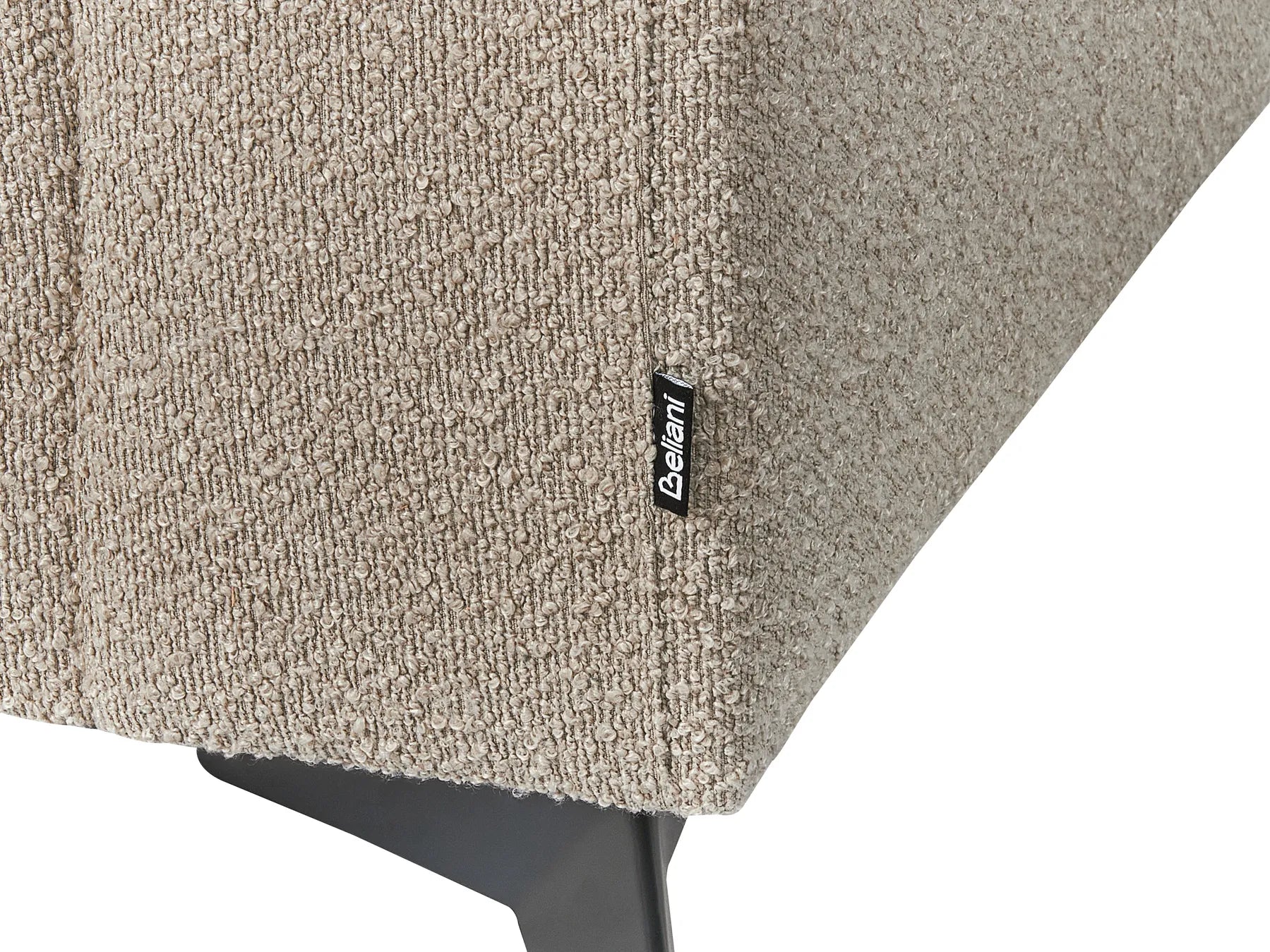 Sofa 3 Seater ANGE Boucle Taupe