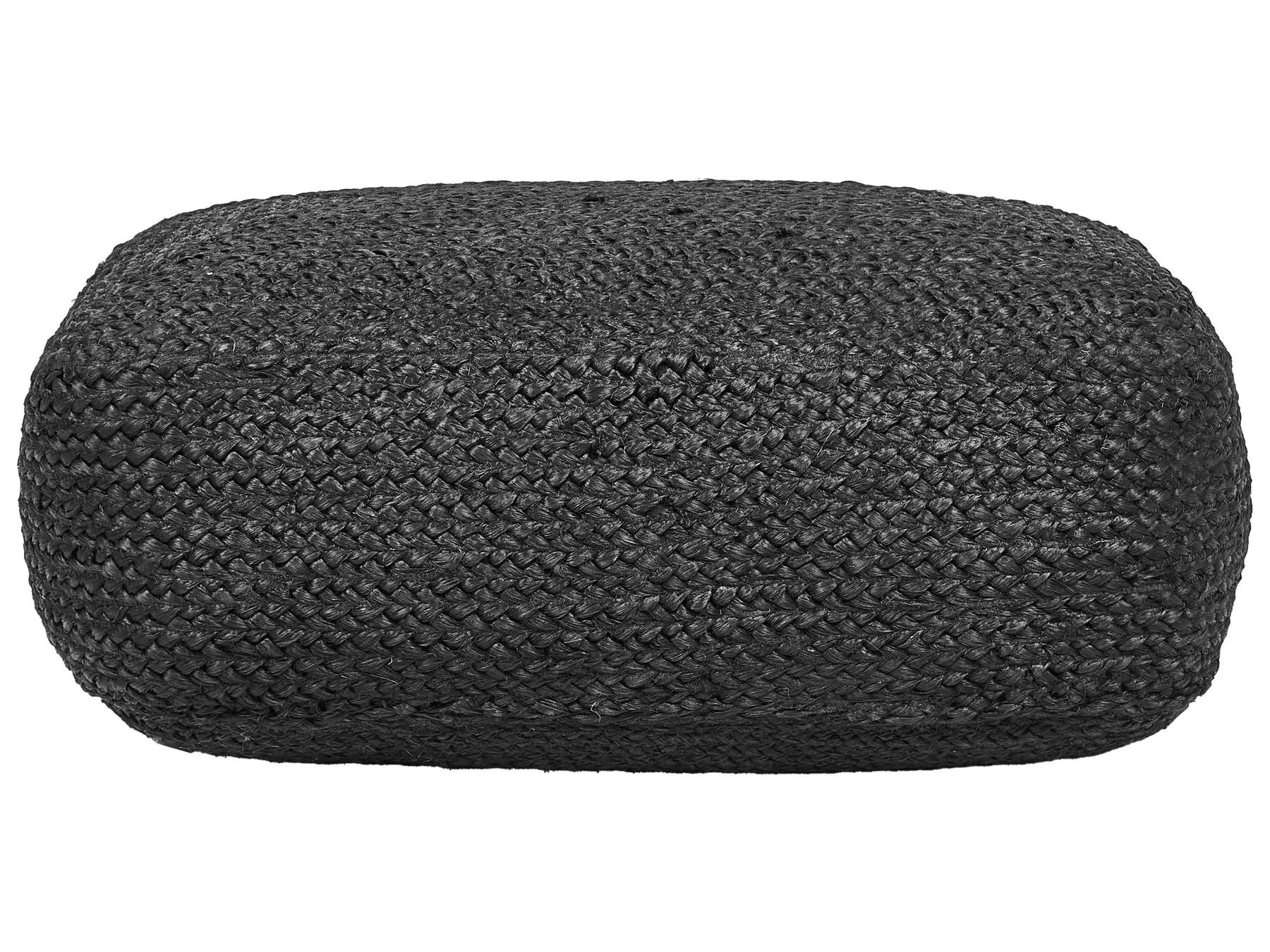 Pouffe ISARDA Jute Black