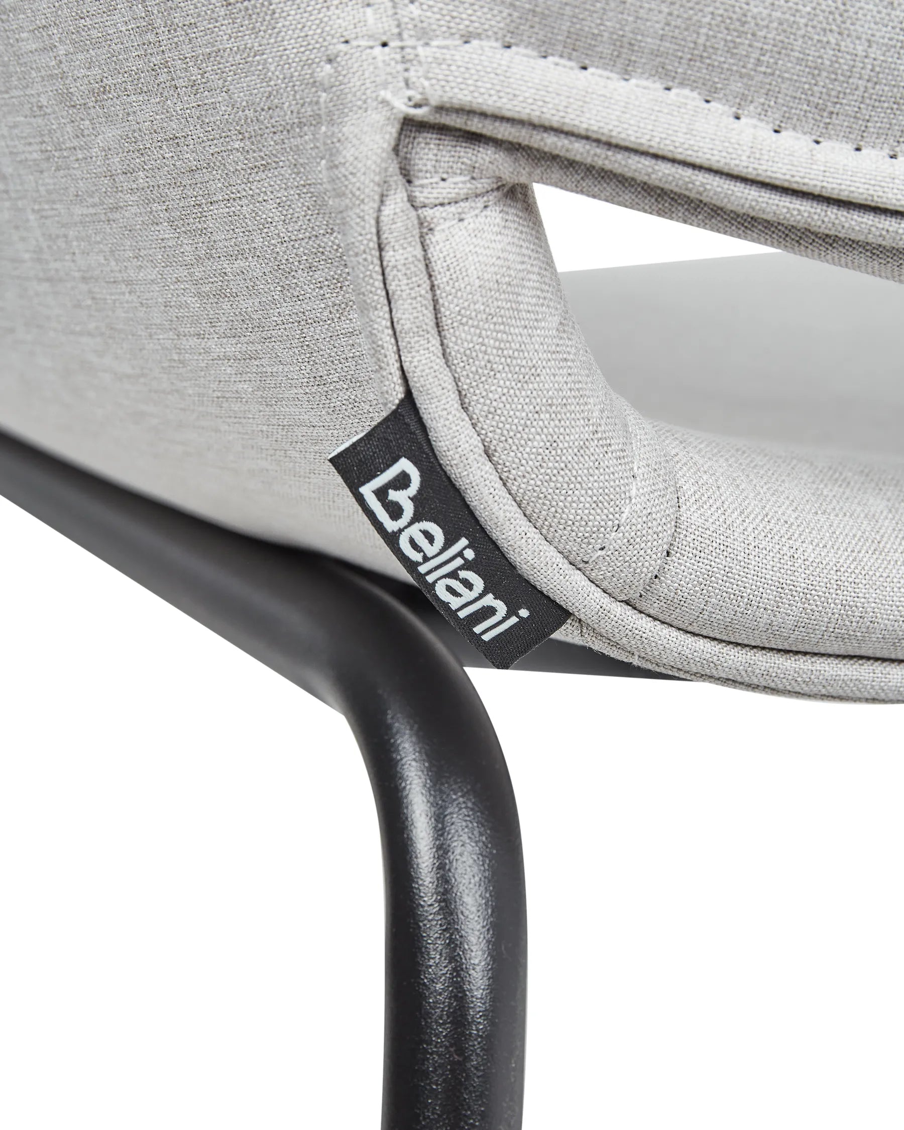 Set of 2 Dining Chairs Light Grey