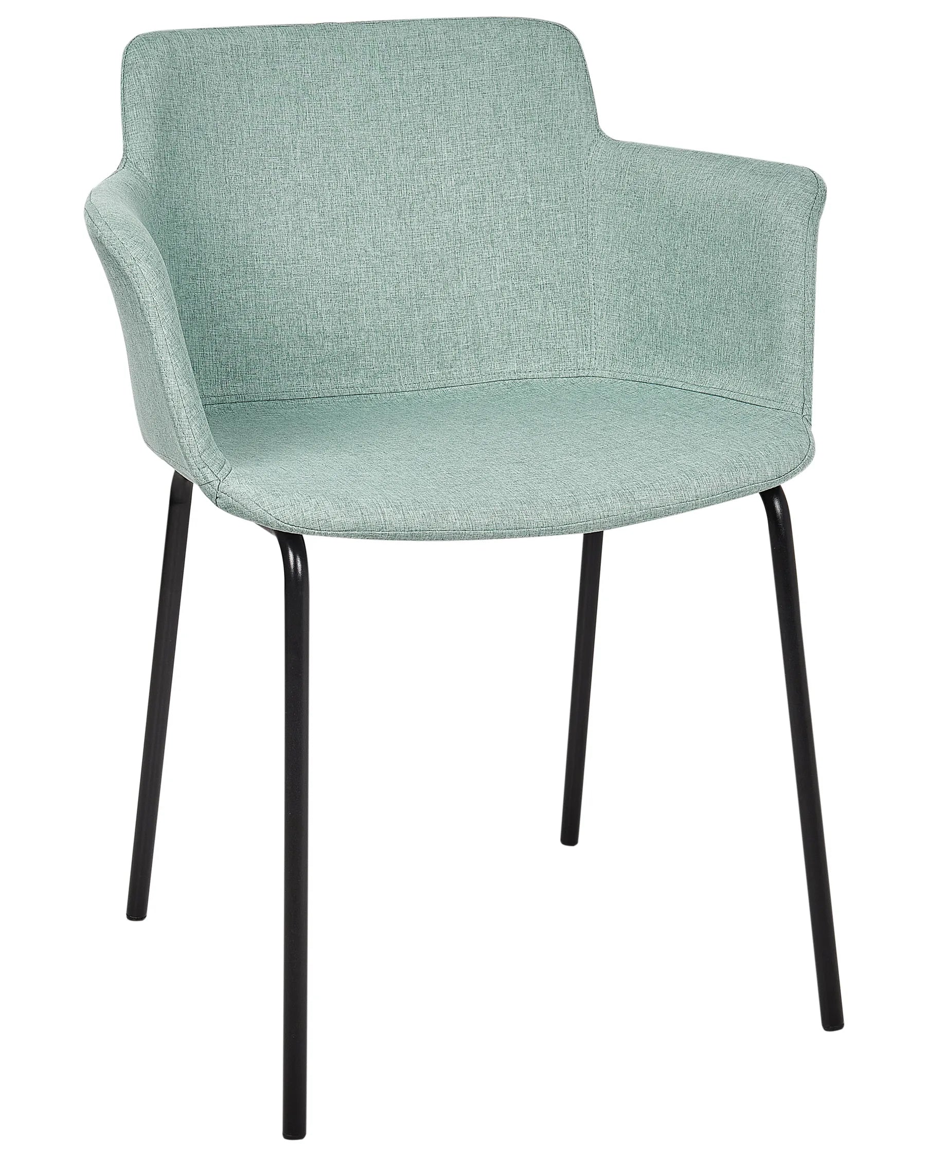 Set of 2 Dining Chairs BELFIELD Mint Green