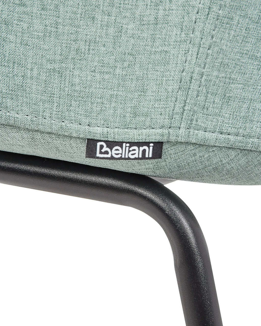 Set of 2 Dining Chairs BELFIELD Mint Green