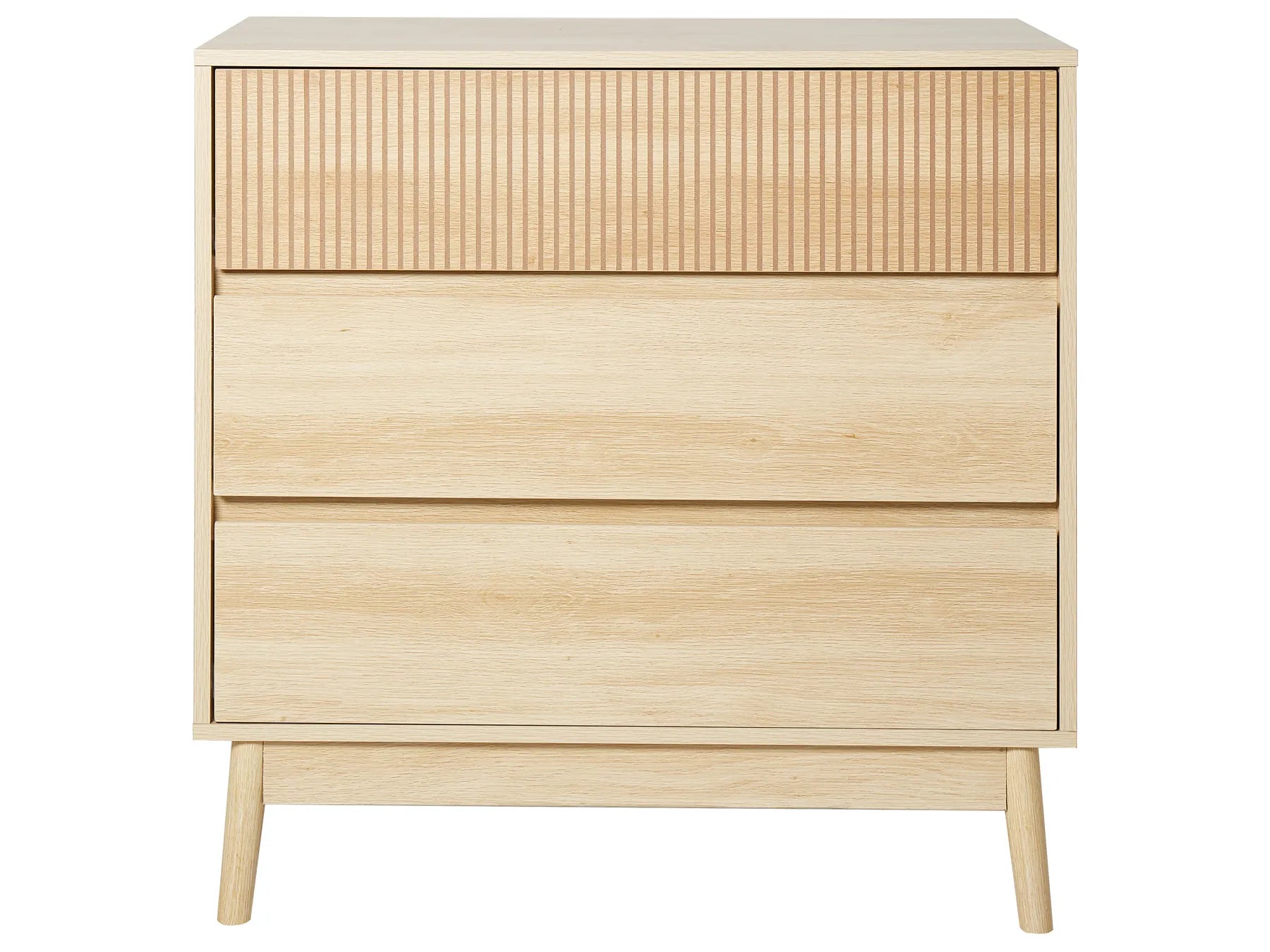 3 Drawer Chest WALES Light Brown