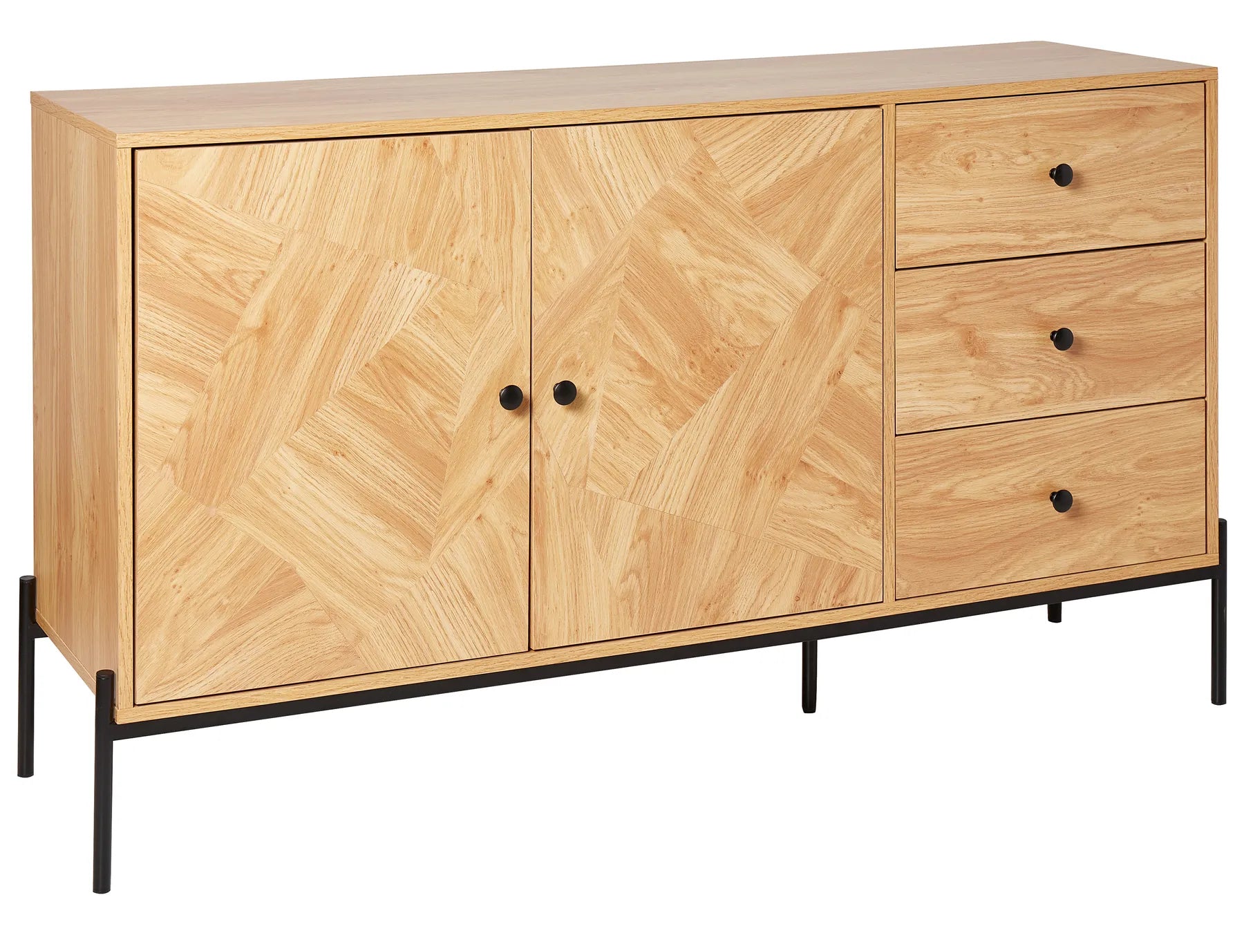 2 Door Sideboard ARIZONA Brown