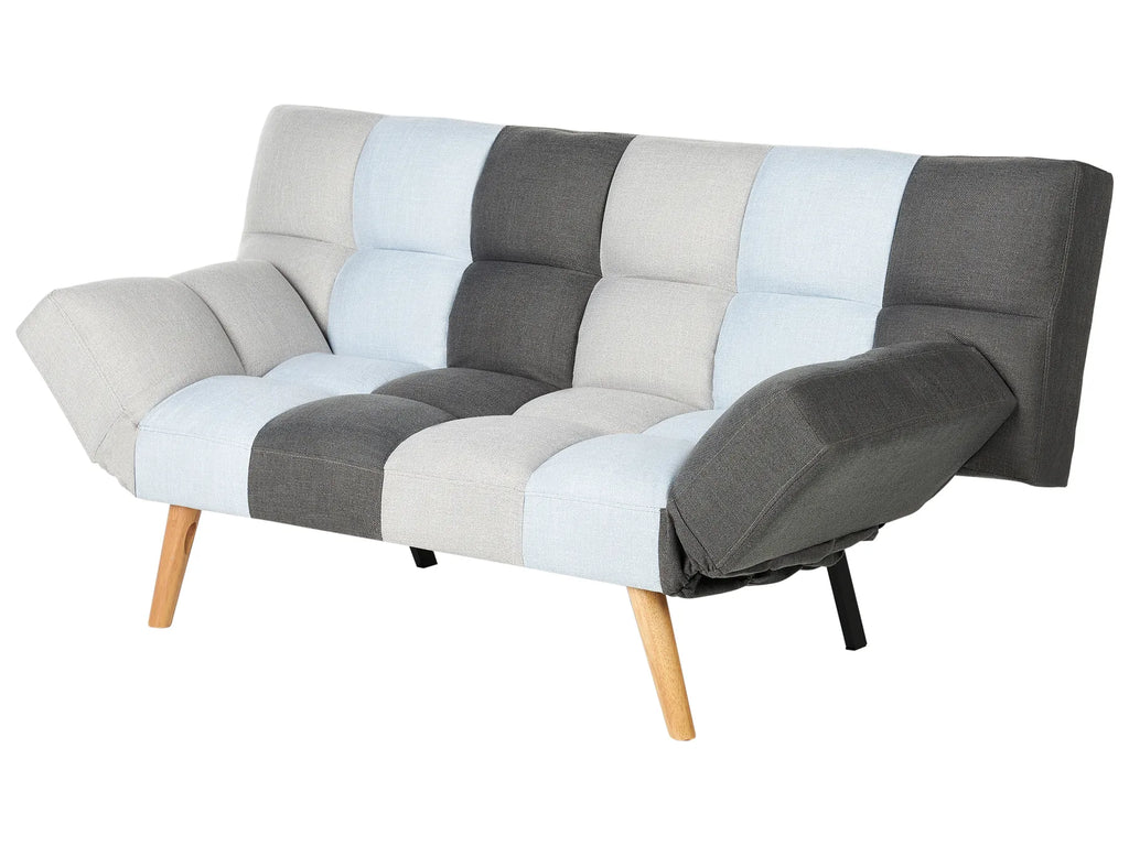 Sofa Bed 2 Seater INGARO Fabric Blue