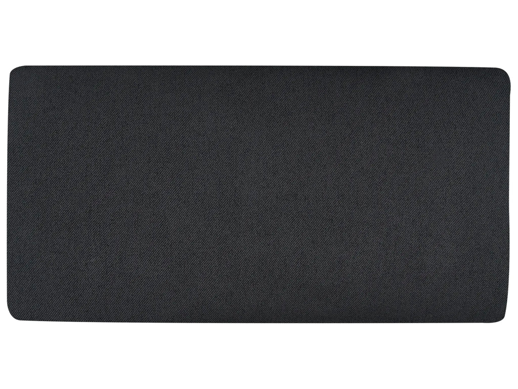 Corner Sofa 2 Seater BREDA Fabric Black Left Hand