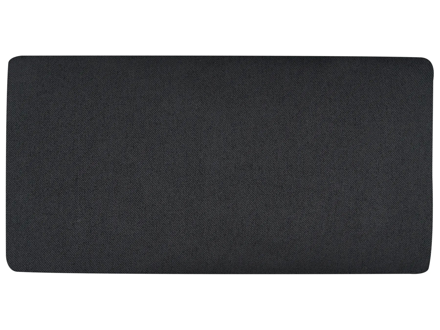 Corner Sofa 2 Seater BREDA Fabric Black Left Hand