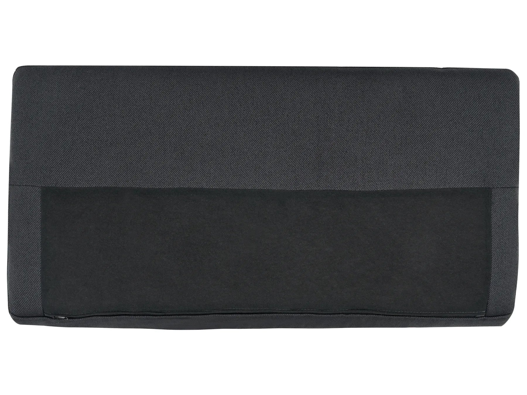 Corner Sofa 2 Seater BREDA Fabric Black Left Hand