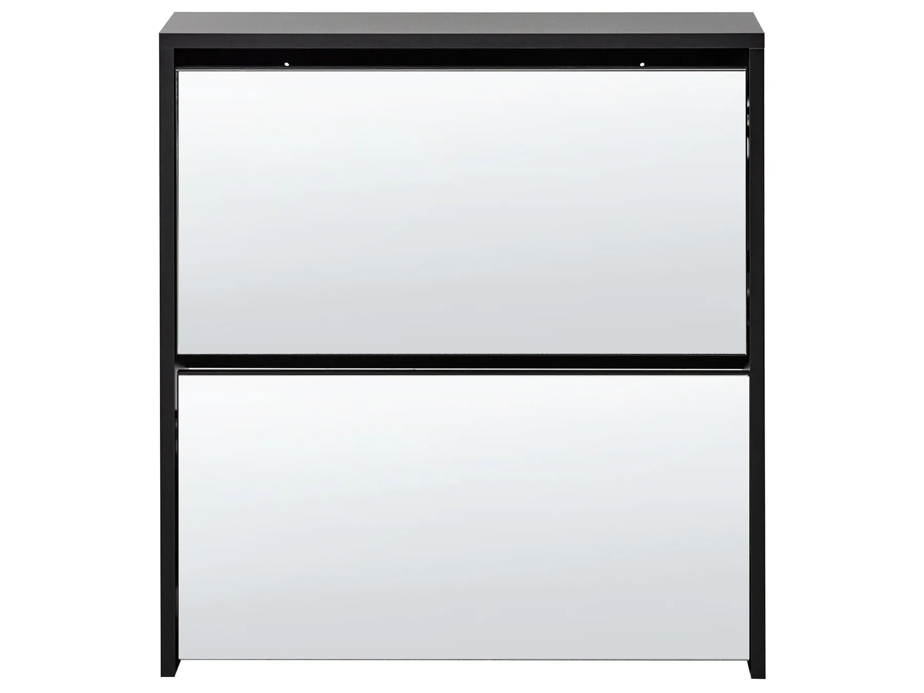 Shoe Storage Cabinet MIDFIELD with Storage Black