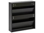 Shoe Storage Cabinet MIDFIELD with Storage Black