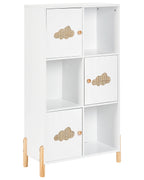 Shelving Unit CLOUDY 111 cm White