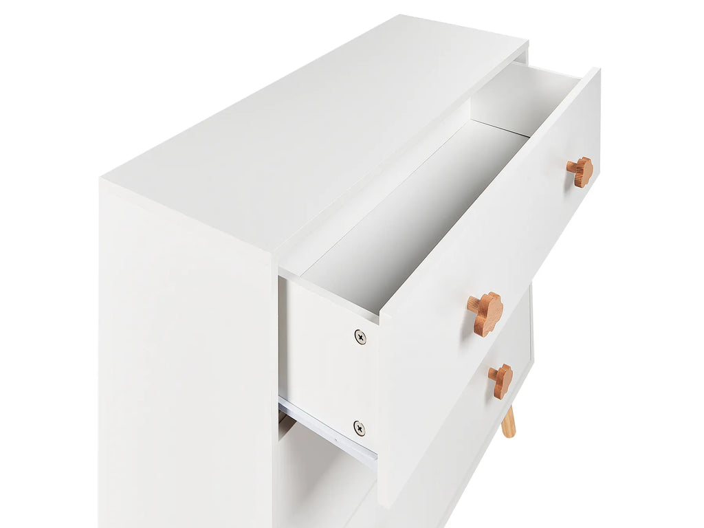 3 Drawer Chest CLOUDY White