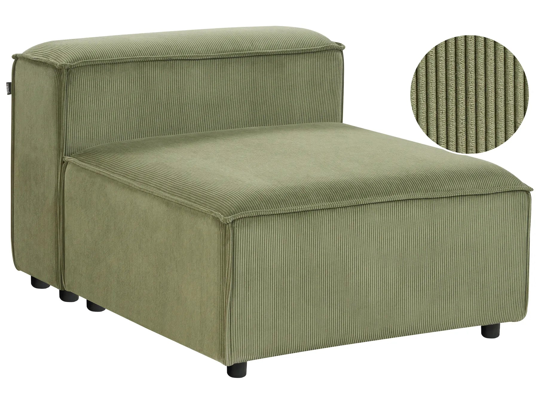 1-Seat Section ARDAL Corduroy Green
