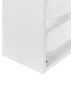 Wall Shelf with Storage Boxes TOBIN White