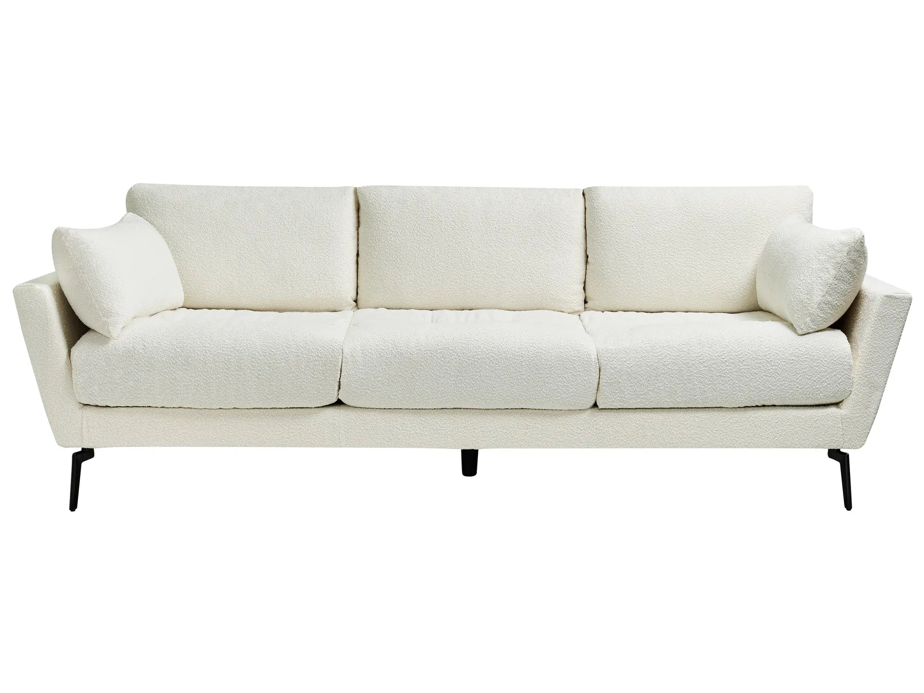 Sofa 4 Seater NENOLA Boucle Off-White