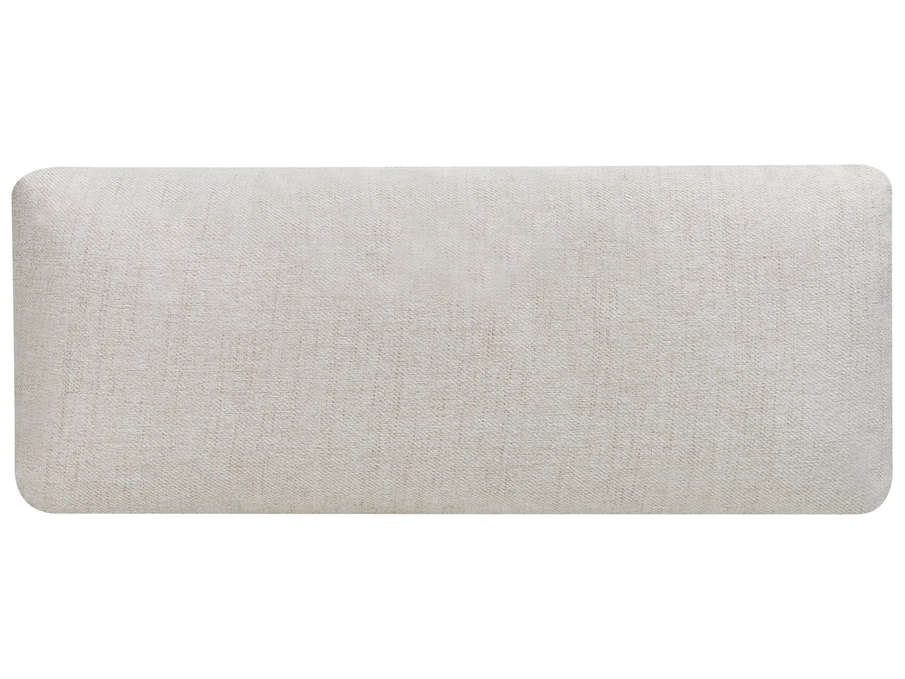 Sofa 4 Seater NENOLA Fabric Light Beige