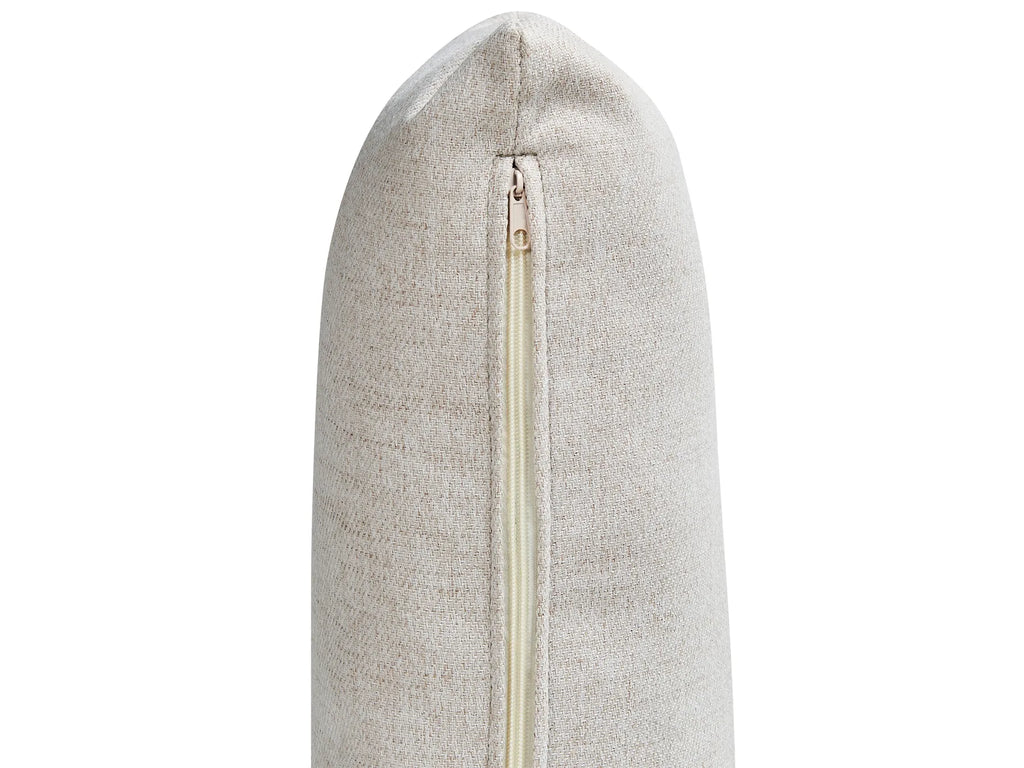 Sofa 4 Seater NENOLA Fabric Light Beige