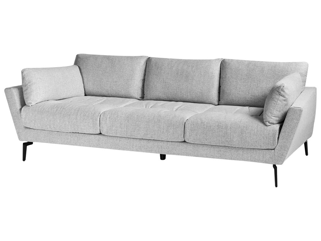 Sofa 4 Seater NENOLA Fabric Grey