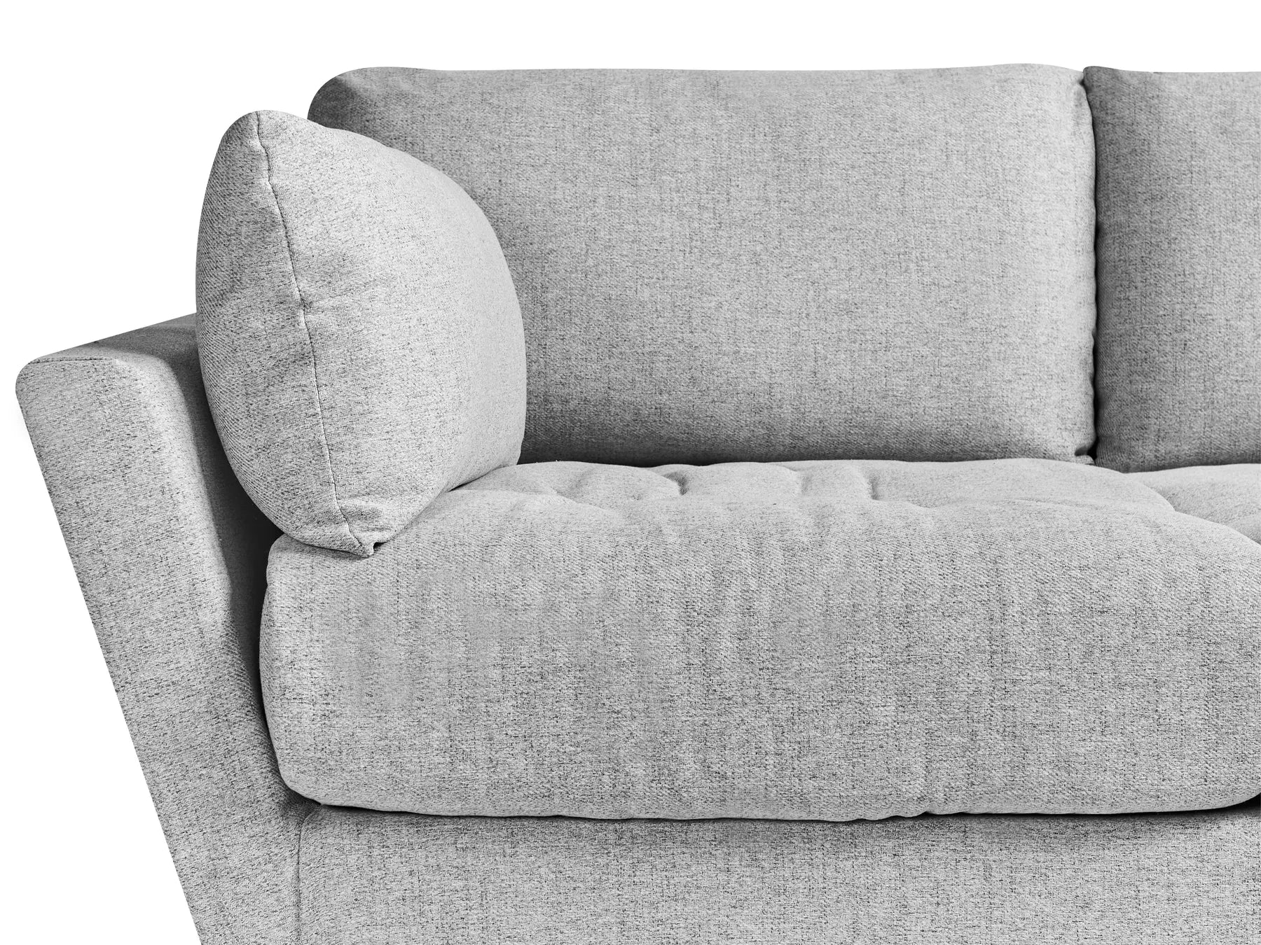 Sofa 4 Seater NENOLA Fabric Grey