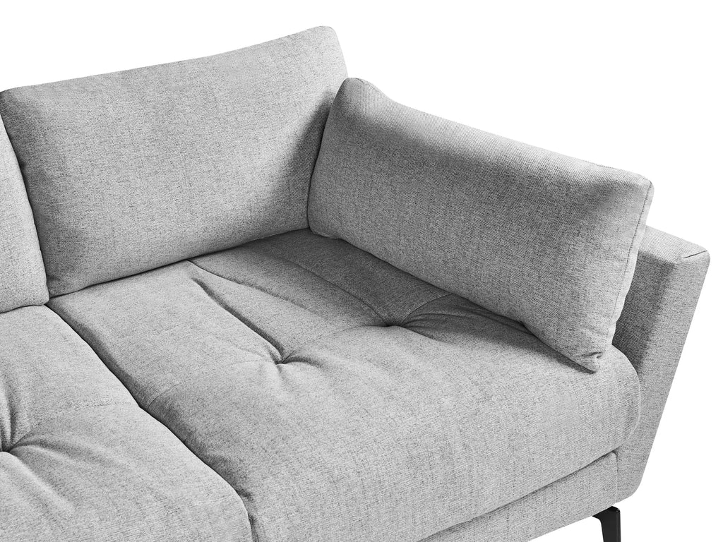 Sofa 4 Seater NENOLA Fabric Grey